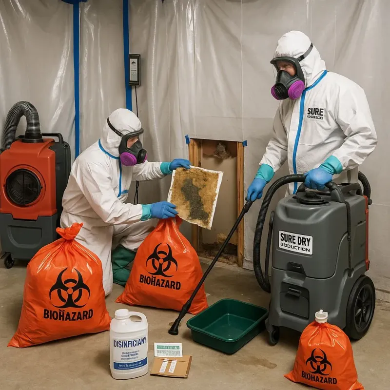 Contaminated Water Handling Protocols process in Ridge Manor, FL