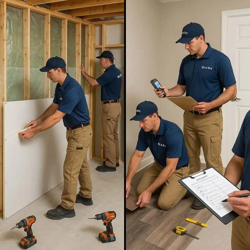 Repairs and Reconstruction process in Ridge Manor, FL